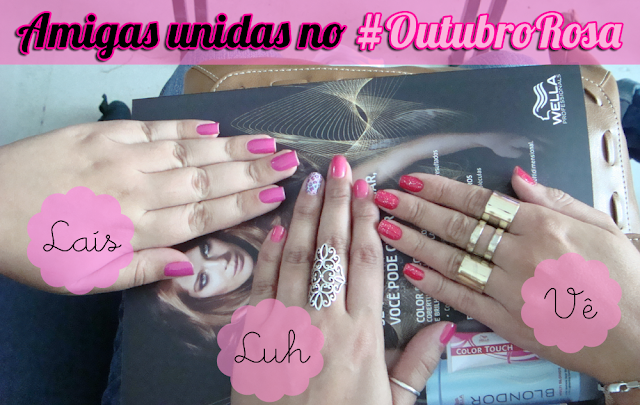 Unhas Outubro Rosa Outubro Rosa