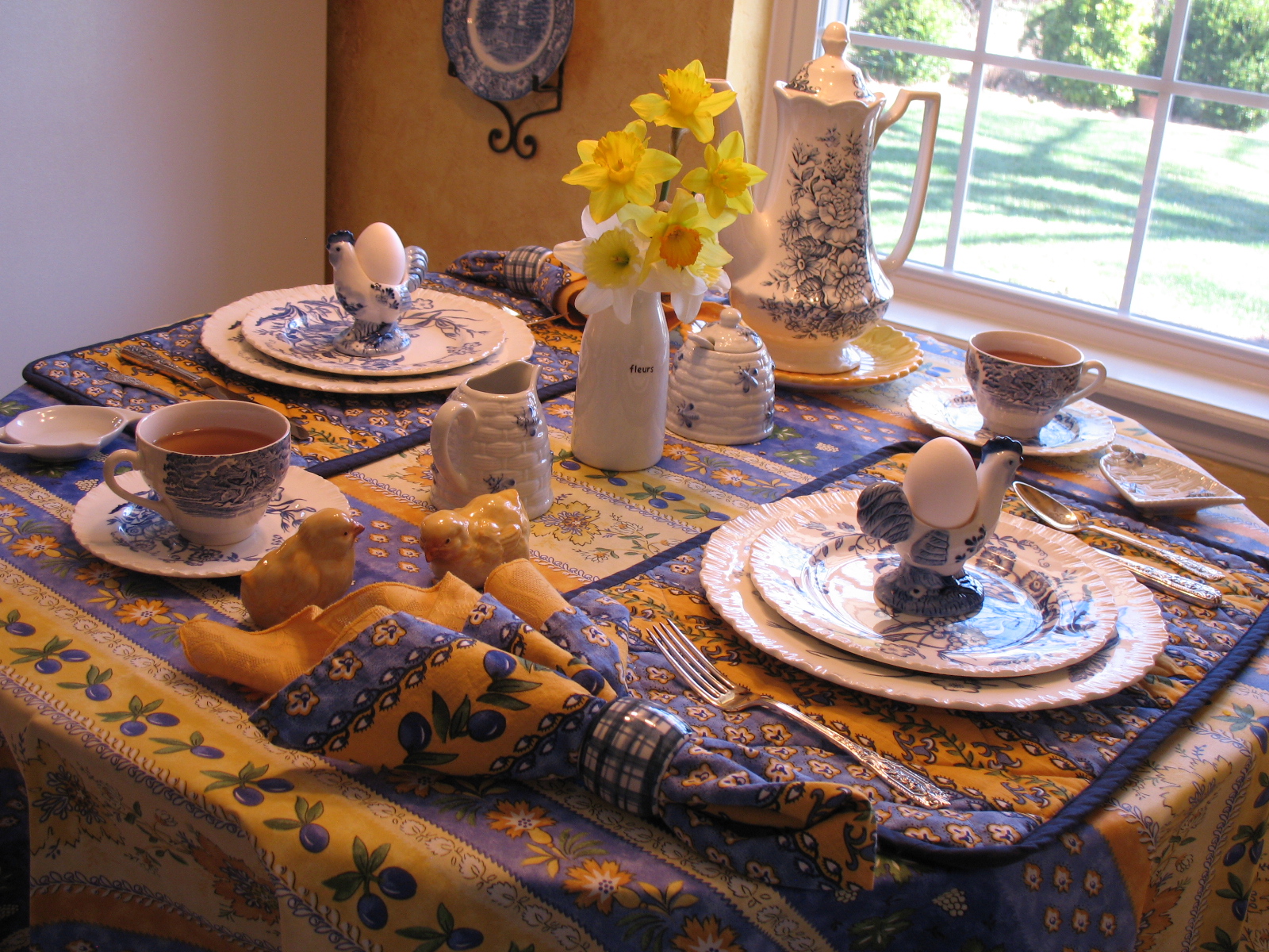 Miss Bloomers Country French Breakfast Table