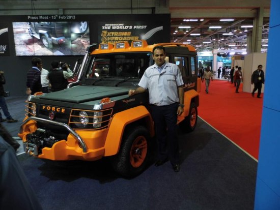 force gurkha SUV india