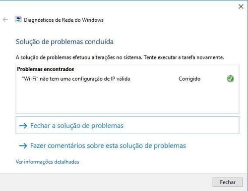 problema resolvido