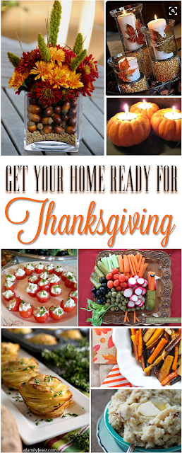 Simple, Beautiful Ways to Prepare for Thanksgiving in your home! 