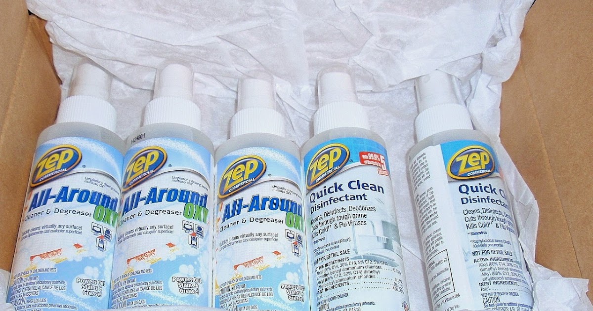 ZEP Commercial All Purpose Oxy Cleaner and Degreaser & ZEP Commercial