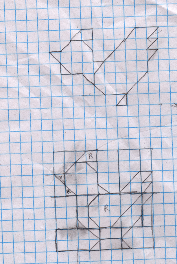 drawing with graph paper