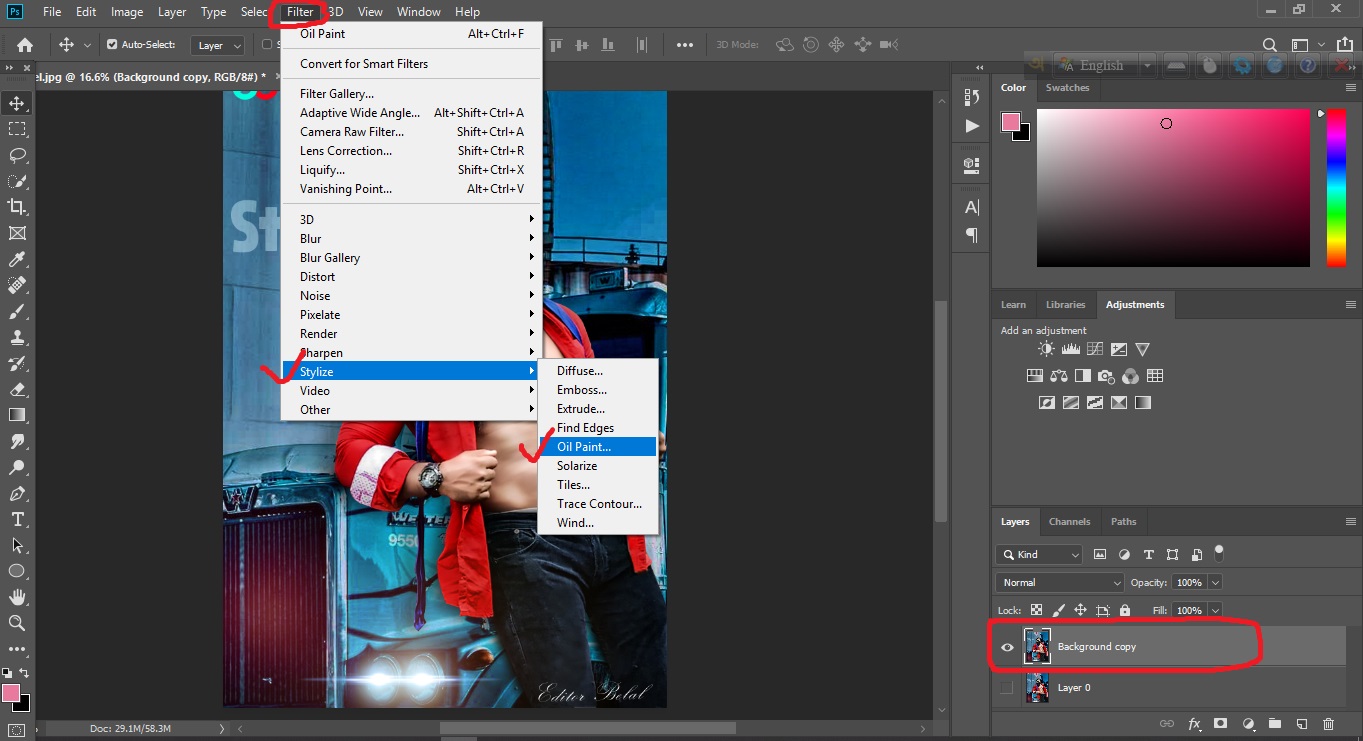 Adobe Photoshop Cc Oil Paint Filter Free Download لم يسبق له مثيل
