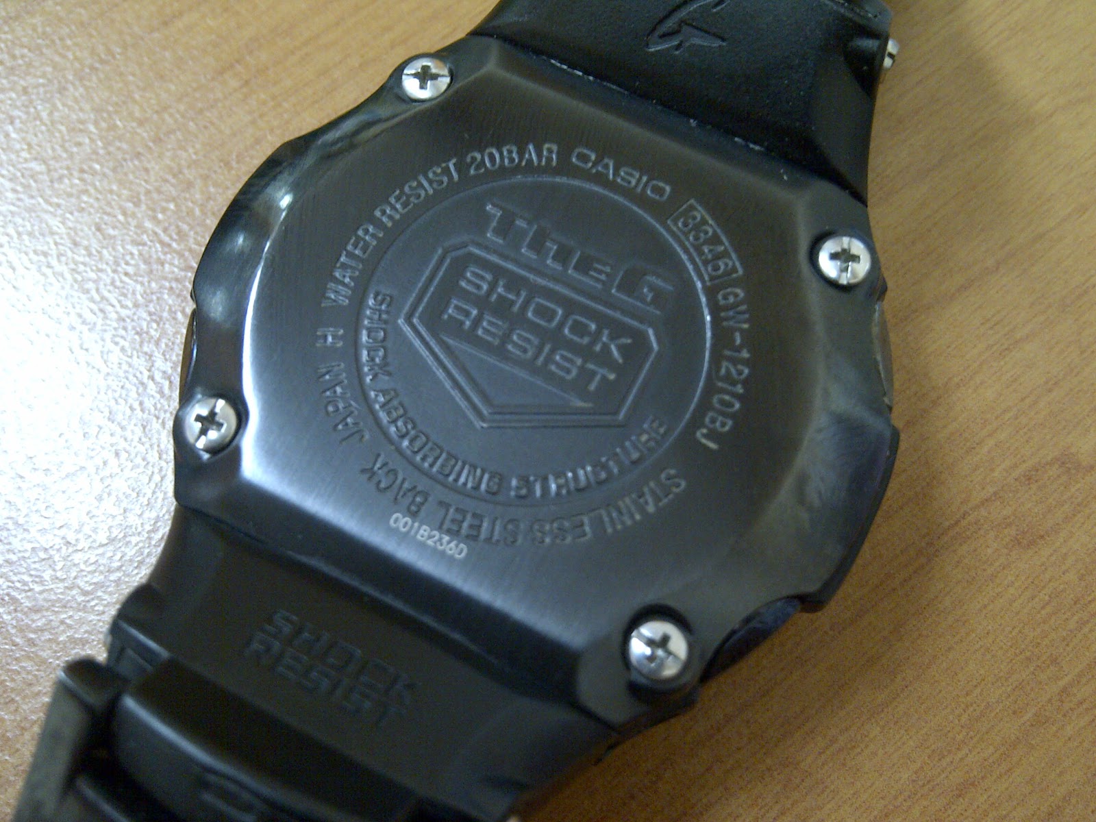 Sold] G Shock Black Force GW-1210BJ