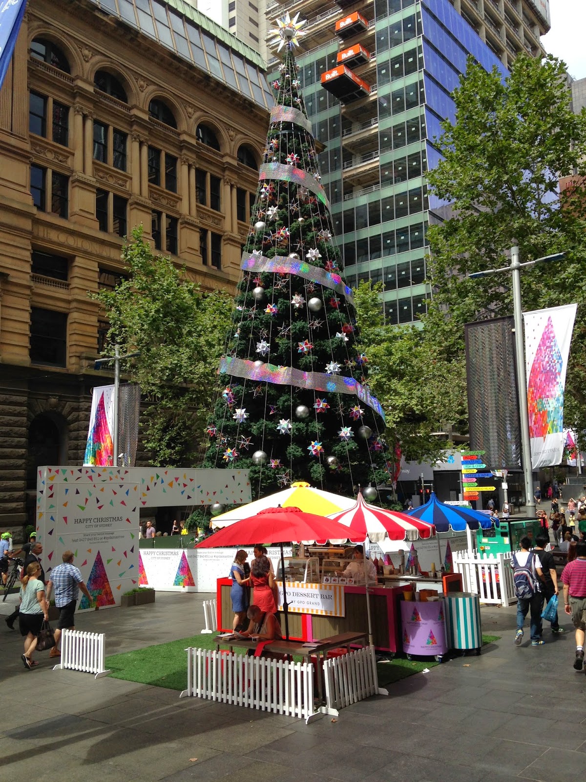 Sydney Australia Christmas Tree Martin Place