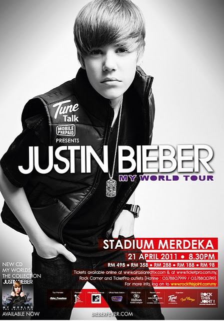 Justin Bieber Live In Kuala Lumpur One Less Lonely Girl