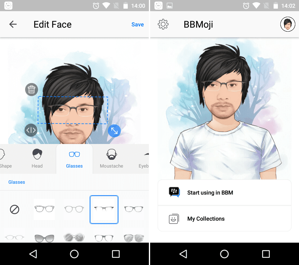 Cara Membuat Emoji dengan Wajah Sendiri di Android BBMoji