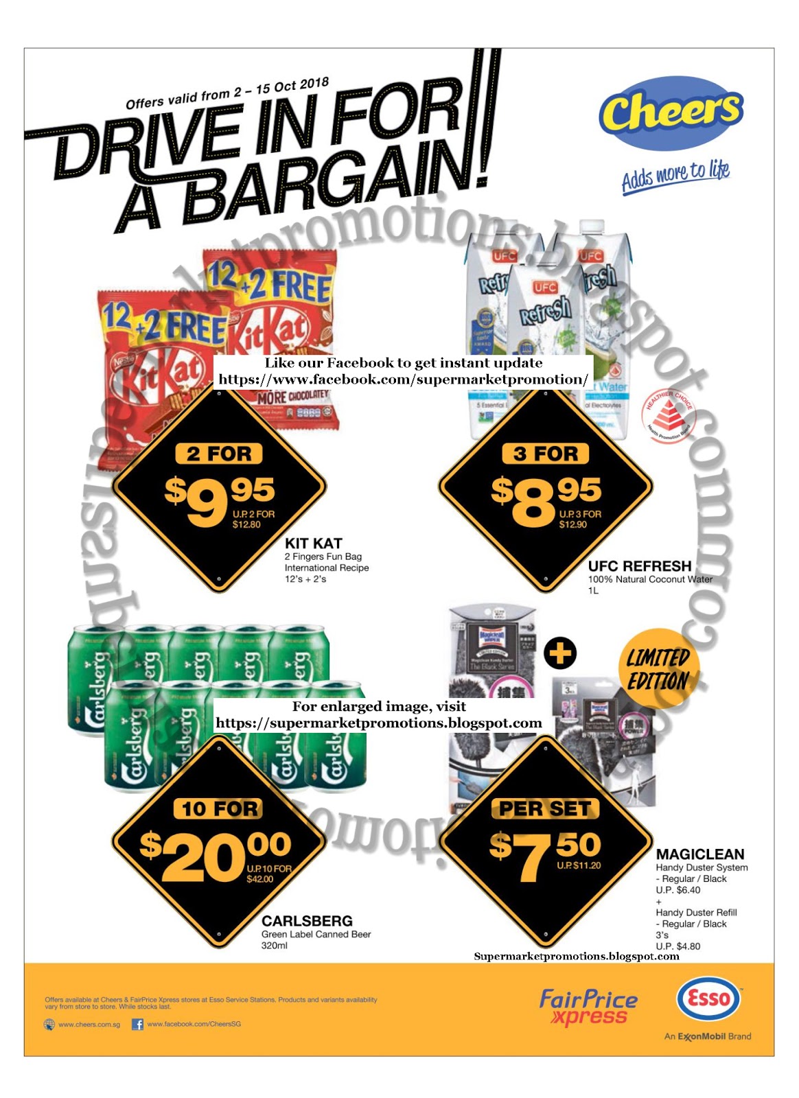 Cheers Drive In For A Bargain! 02 15 October 2018 Supermarket