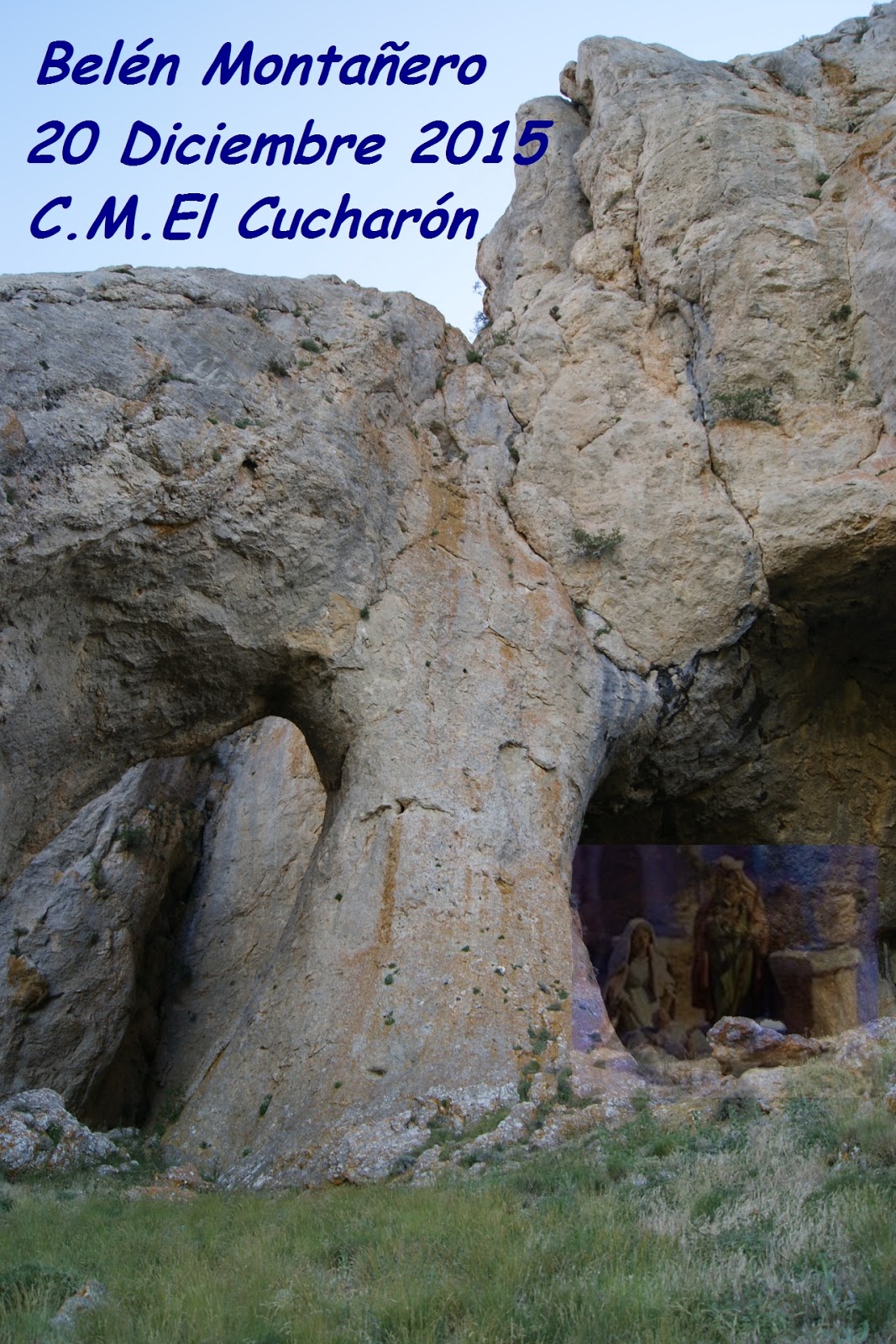 Foto de Belén montañero de Fórnoles en Belmonte de San José, Teruel