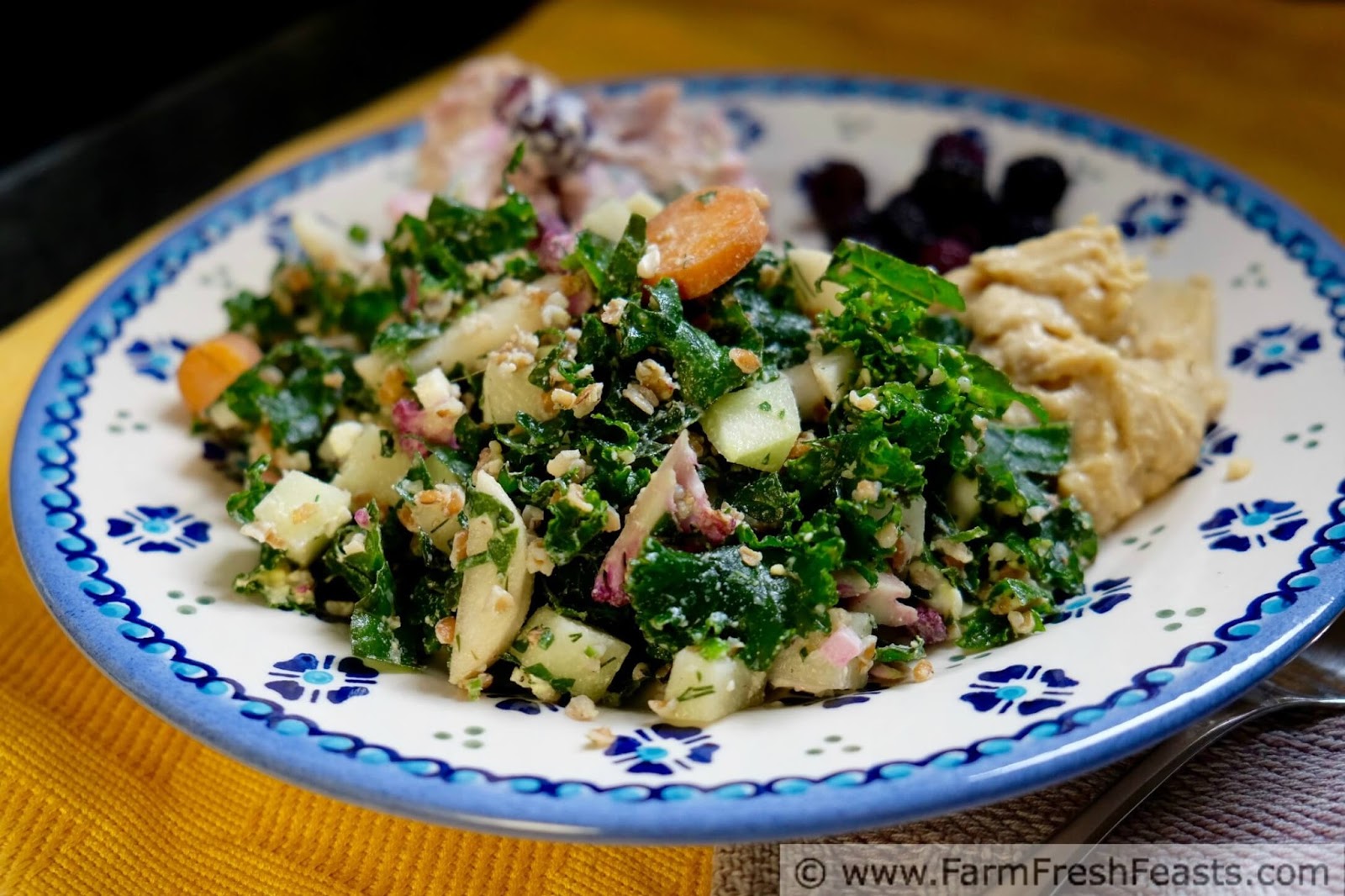 Farm Fresh Feasts CSA Farm Share Chopped Salad