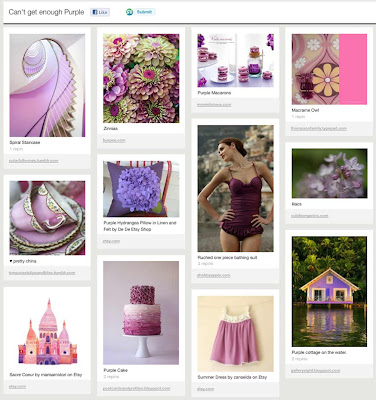 Can't Get Enough Purple by Tricia @ SweeterThanSweets on Pinterest