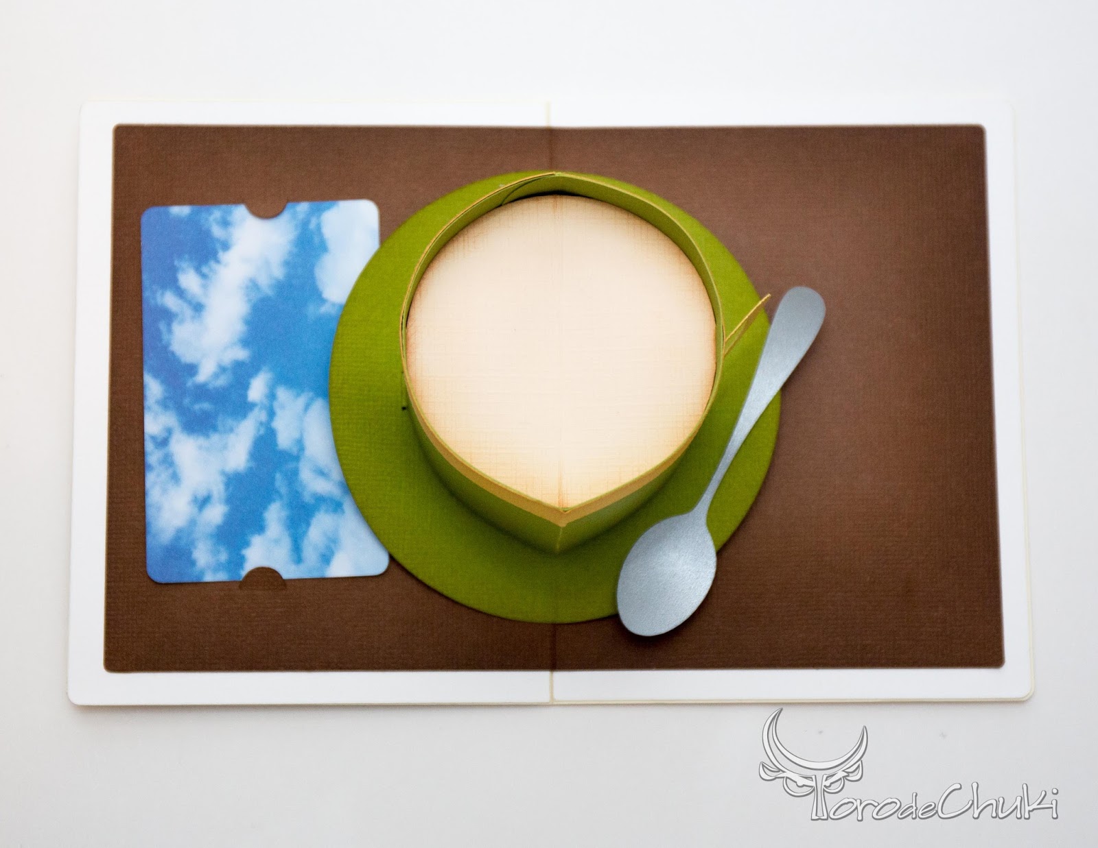 Awesome SVGs Coffee Cup Pop Up, Gift Card Holder Card