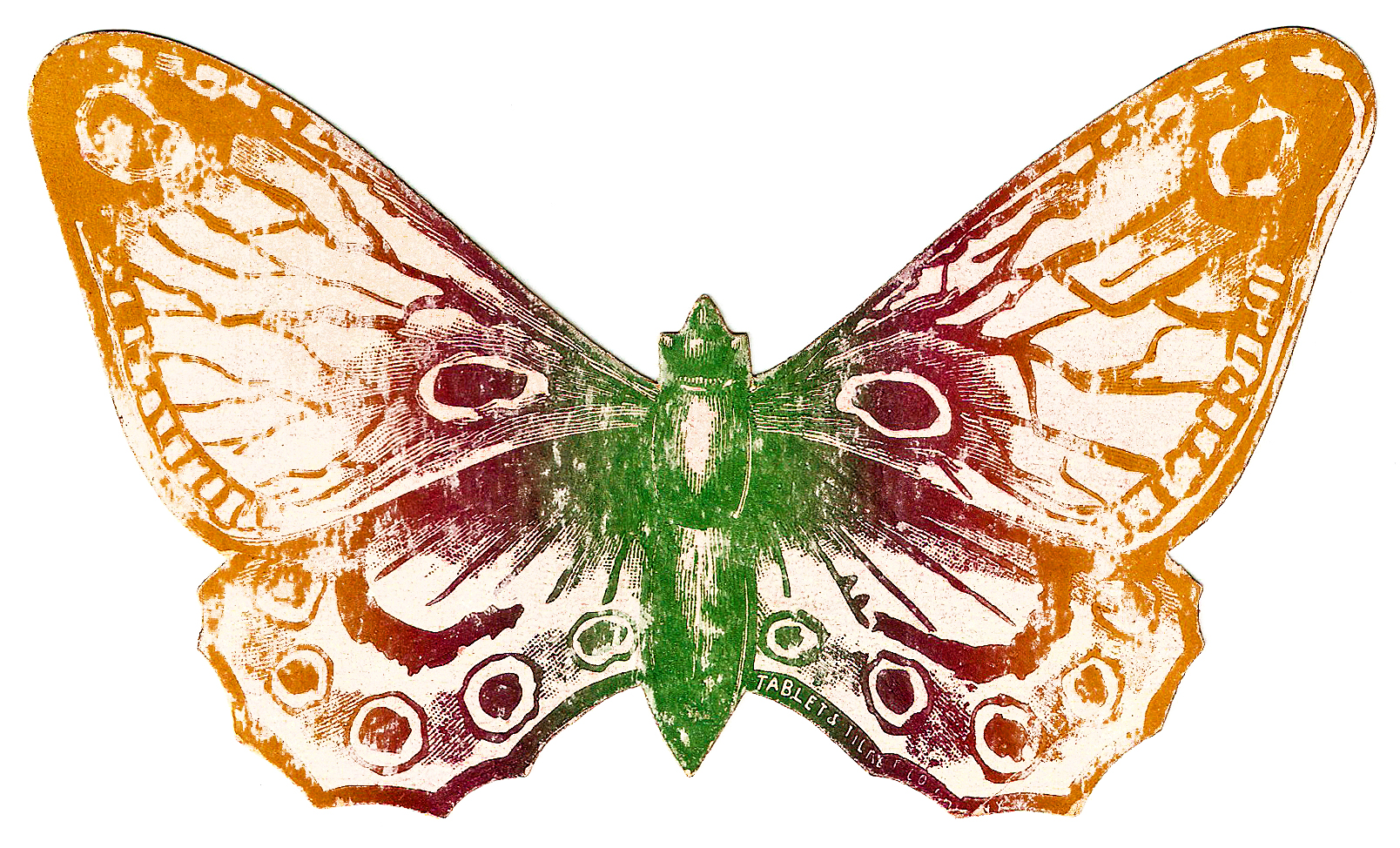 free vintage butterfly clipart - photo #6