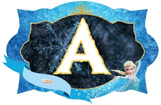 Abc Frozen. Frozen Letters.