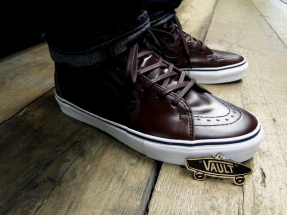 Vans sk8 mid burgundy Outlet