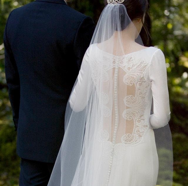 bella swan wedding look