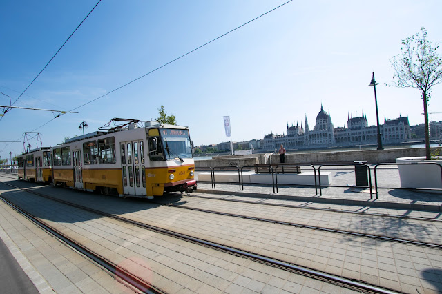 Tram e Parlamento di Budapest