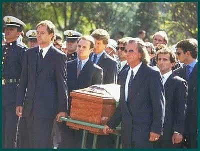 Ayrton Senna: Fotos Velorio e Enterro de Ayrton Senna