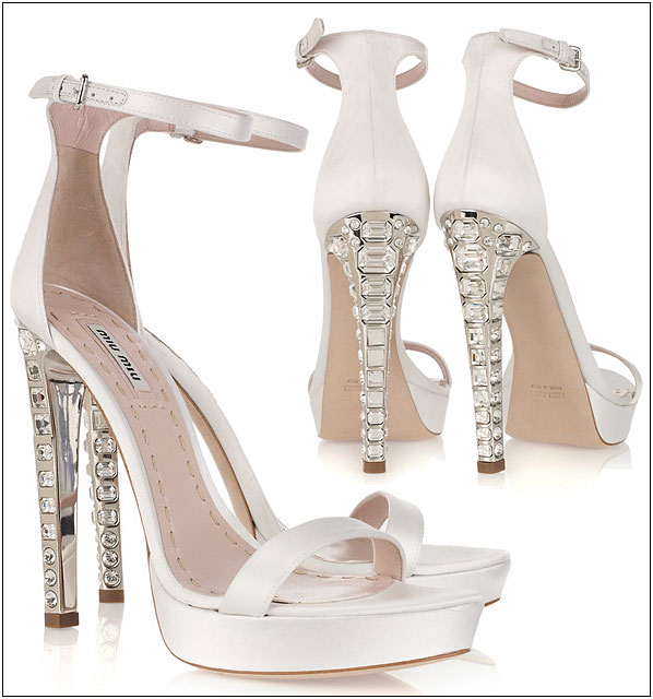 Miu Luxury Heels Bridal Shoes And Wedding Miu Luxury Heels Bridal Shoes