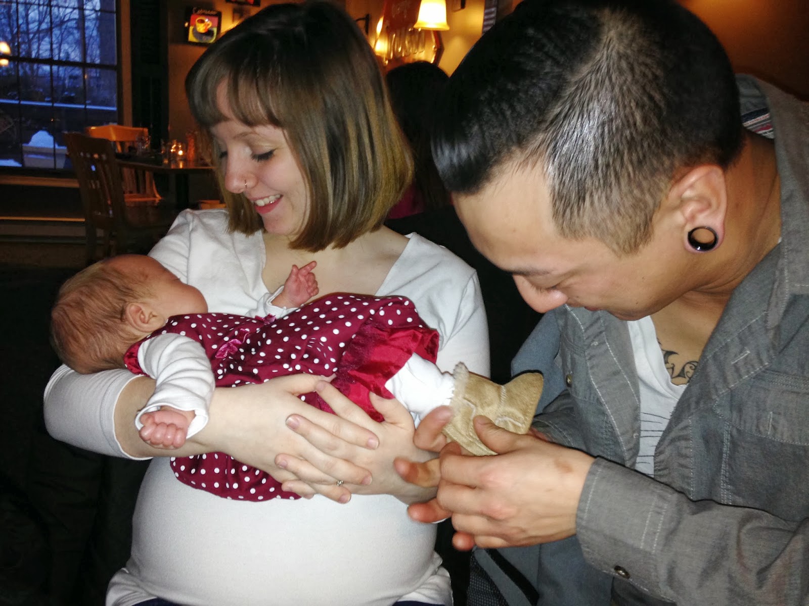 Letters from a Hill Farm: An evening of firsts for Hazel Nina!
