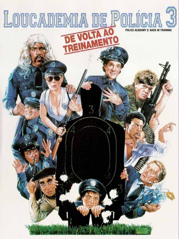 Loucademia de Polícia 3: De Volta ao Treinamento Torrent - Blu-ray Rip 720p e 1080p Dual Áudio (1986)
