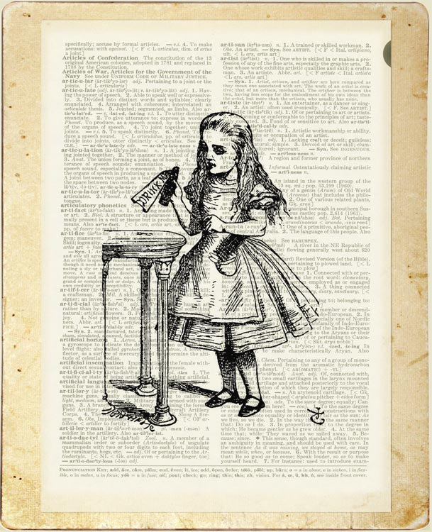 07-Alice-in-Wonderland-Jean-Cody-Vintage-Dictionary-Page-Art-Prints-www-designstack-co