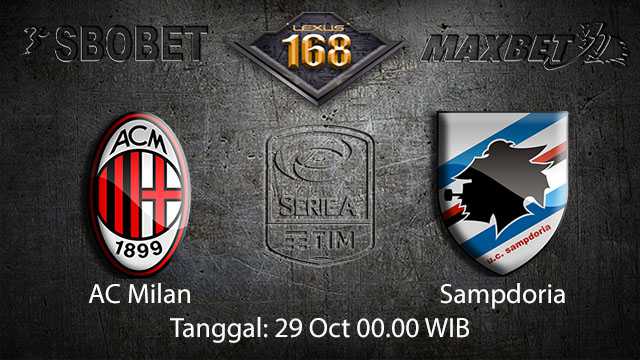 Prediksi Bola Jitu AC Milan vs Sampdoria 29 October 2018 ( Italian Serie A )