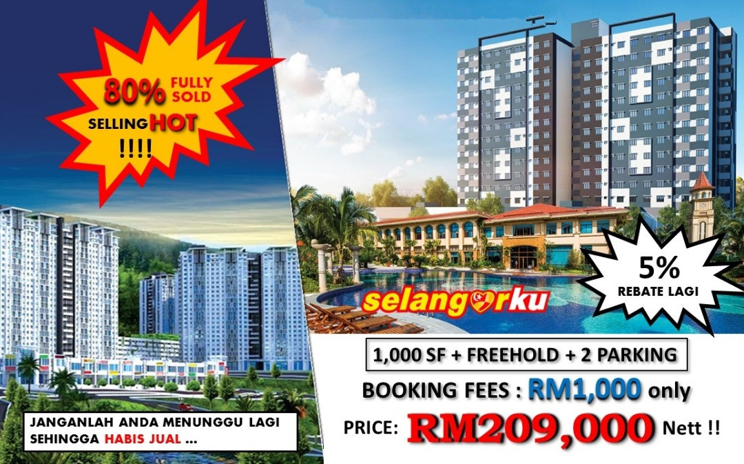 Greater KL Properties Promosi Hebat Rumah Selangorku Acacia RM209k nett