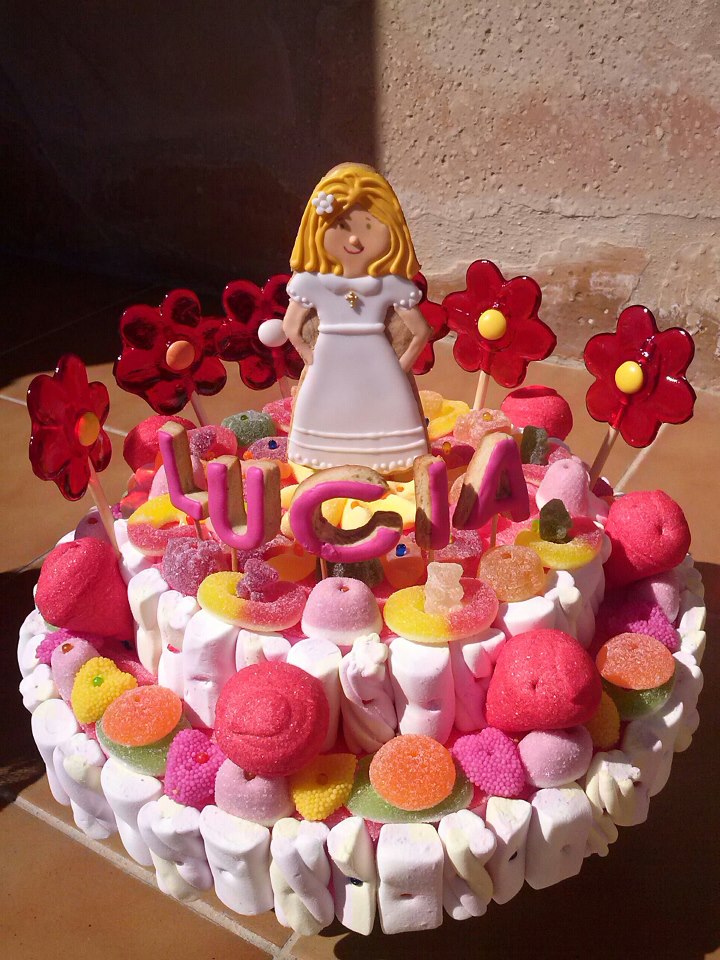 Galletas de Chari Tarta de chuches y galletas Galletas de Chari Tarta de chuches y galletas