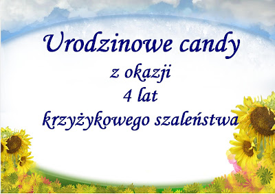 Urodzinowe Candy z okazji 4 lat krzyżykowego szaleństwa