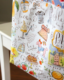 French Market Tote Bag from A Bright Corner blog