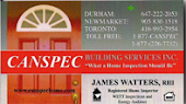 Hamilton Home Inspection Services James Watters Canspec Inspector Hamilton in Hamilton