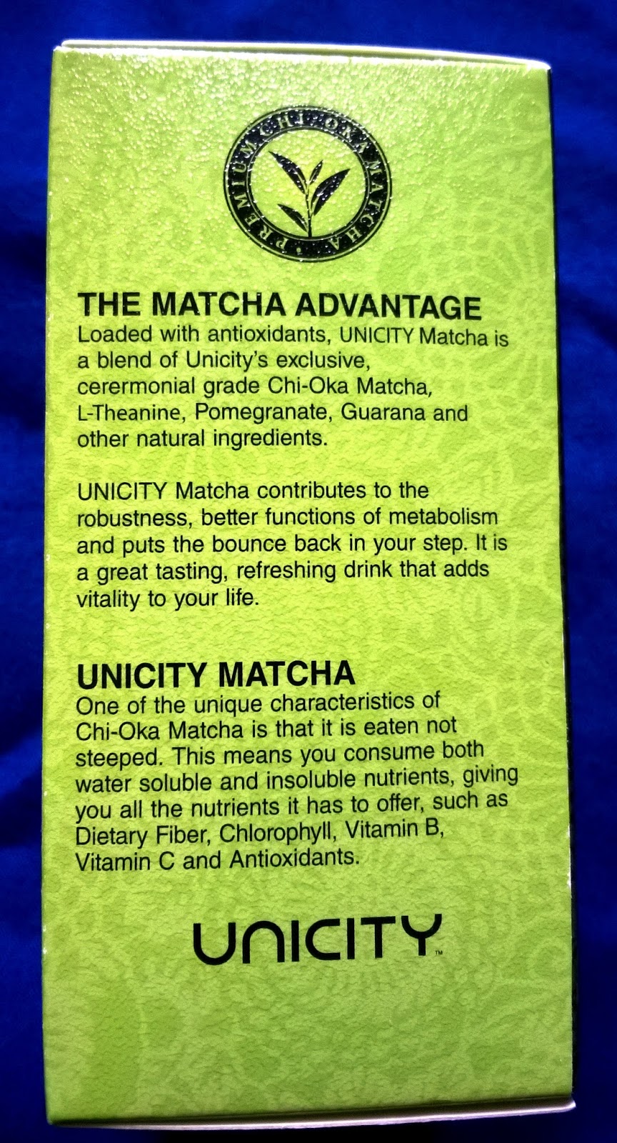 A Beautiful Life Unicity Matcha Health Supplement A Powerhouse Of