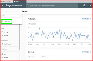 How to add property to google search console new interface How to add property to google search console new interface