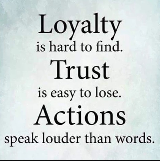TRUST Is EASY TO LOSE Quotes and Sayings