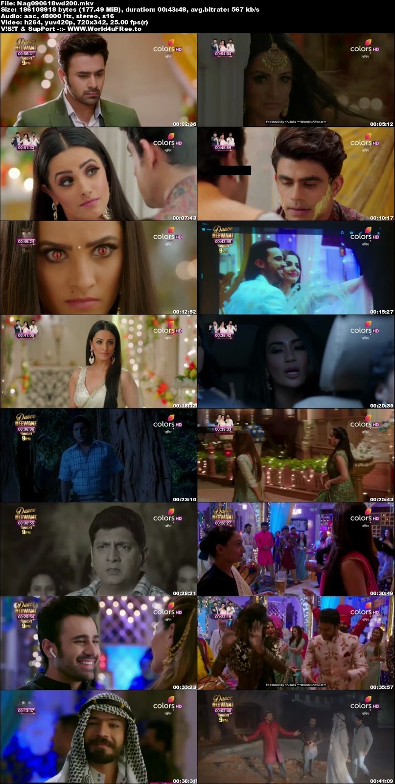 Naagin Season 3 2018 Episode 03 HDTV 480p 200mb