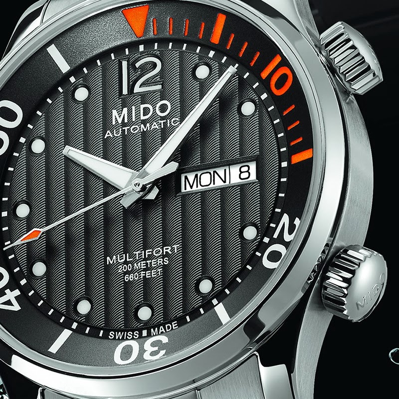 Mido multifort two crowns diver Clearance