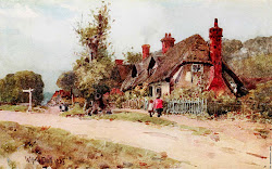 long oxfordshire background wittenham english wide cottage village wallpapers ball william british painting screen victorian wilfrid version fromoldbooks hd q75
