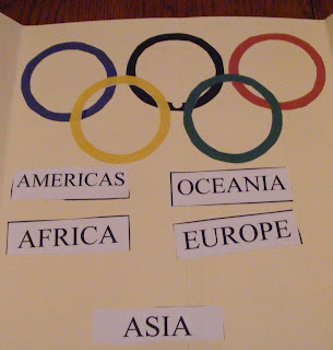 Ten kids and a Dog: 2012 Summer Olympic Lapbook--Part 1