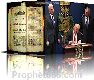 Nostradamus Prophecy of the rise of Donald Trump as Global Monarch 