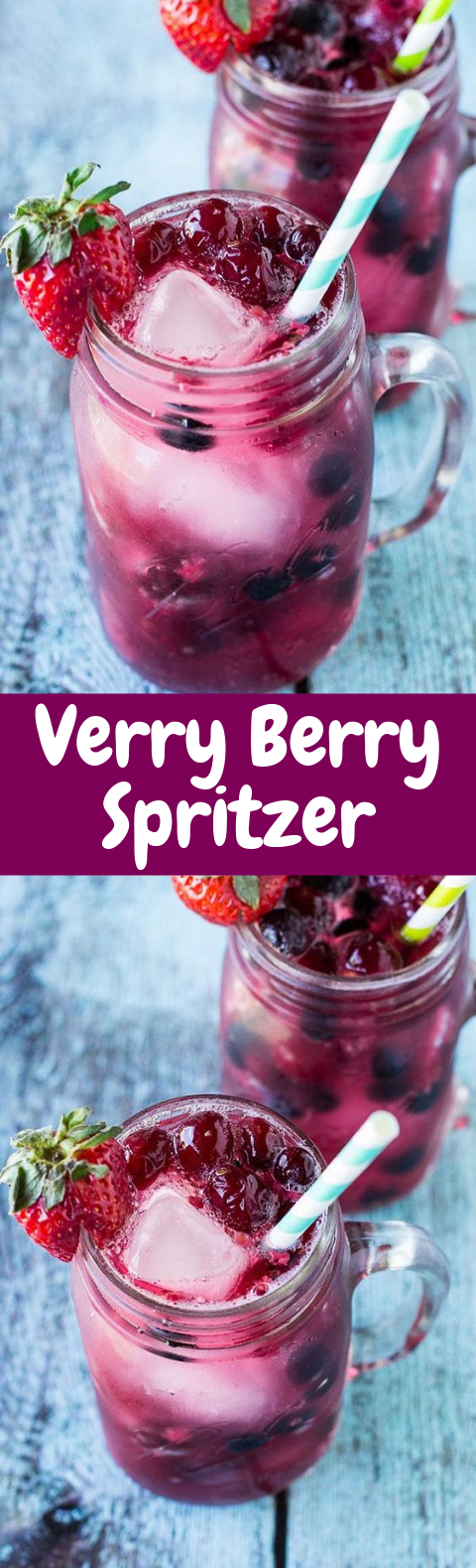 Very Berry Spritzer #Summer #Drink Very Berry Spritzer #Summer #Drink
