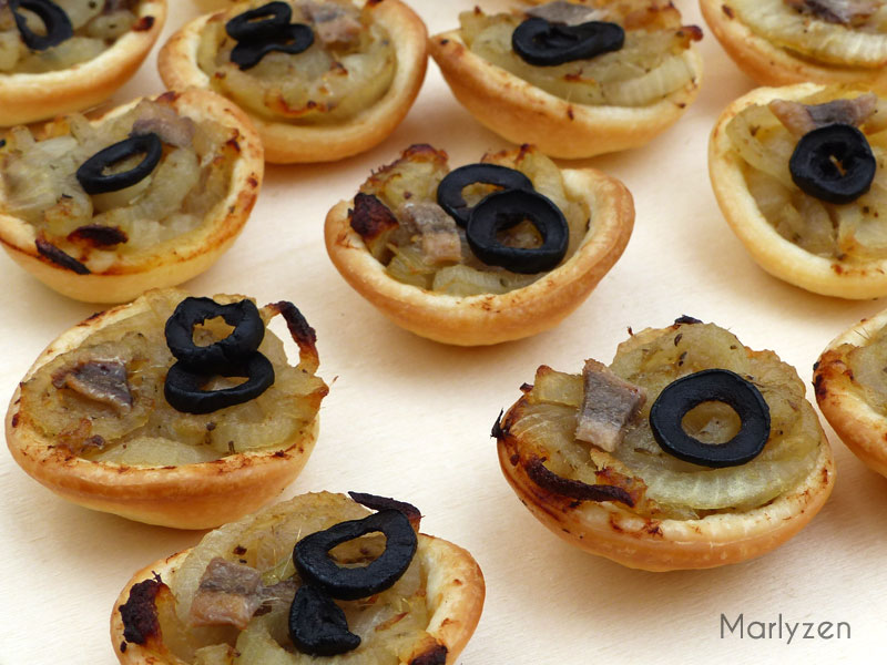 Mini pissaladière