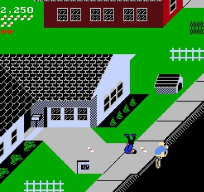 paperboy retro game