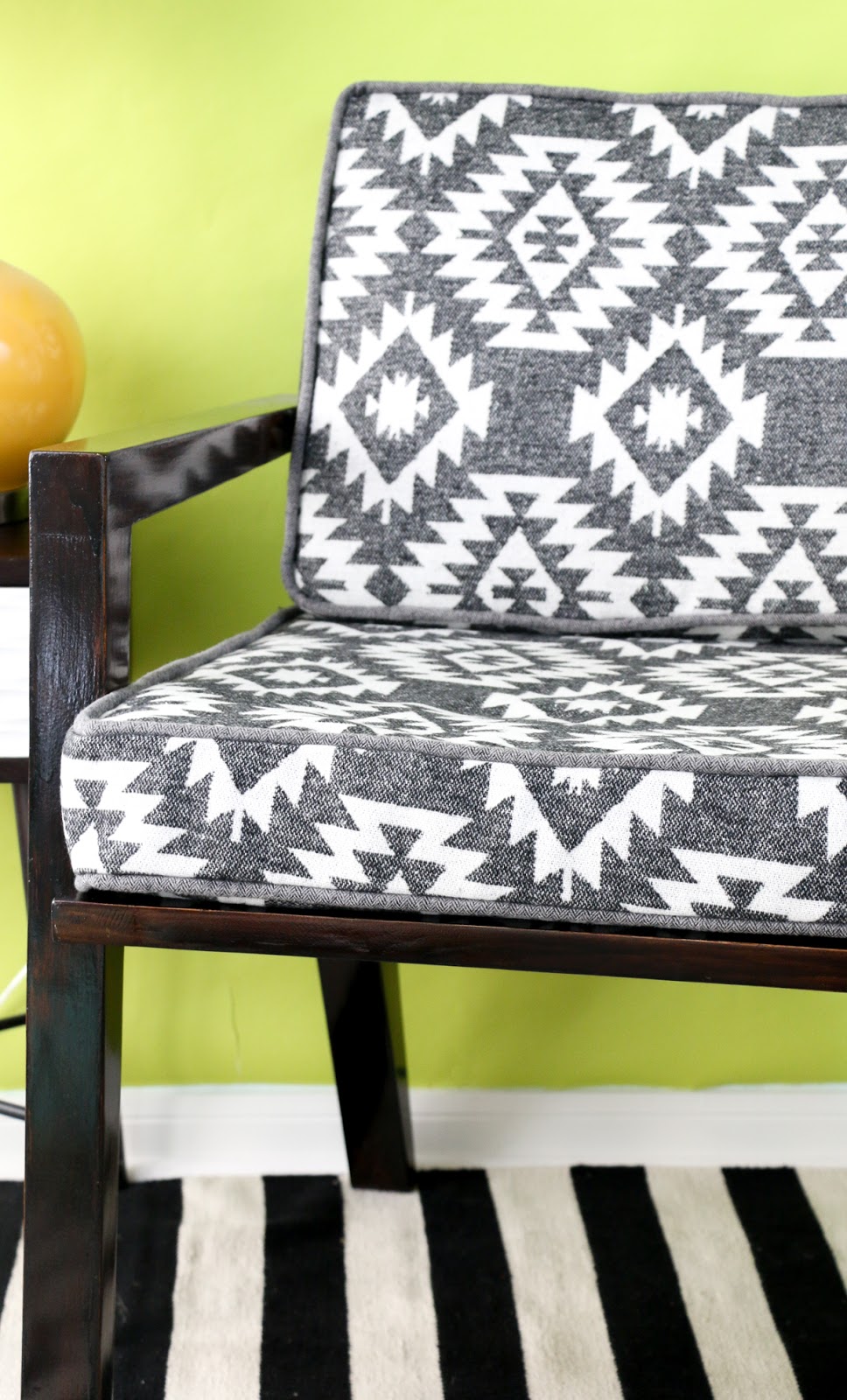 Sew It Recovering Old Chair Cushions, How To Recover A Chair Cushion With Piping