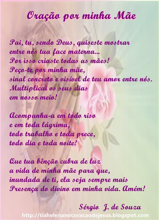 TIA HELENA NO CORAÇÃO DE JESUS