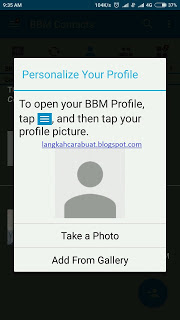 Cara Buat Akun BBM di Android Cara Buat Akun BBM di Android