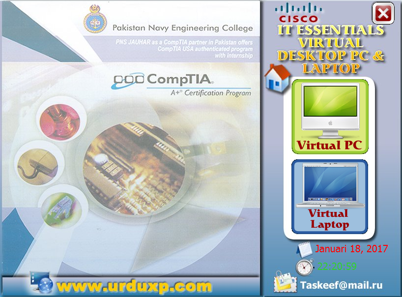 PENGETAHUAN Software Cisco IT Essential Virtual Desktop PC & Laptop