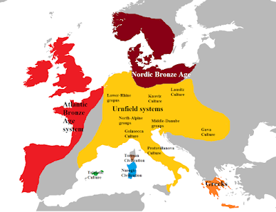 Most European men descend from a handful of Bronze Age forefathers