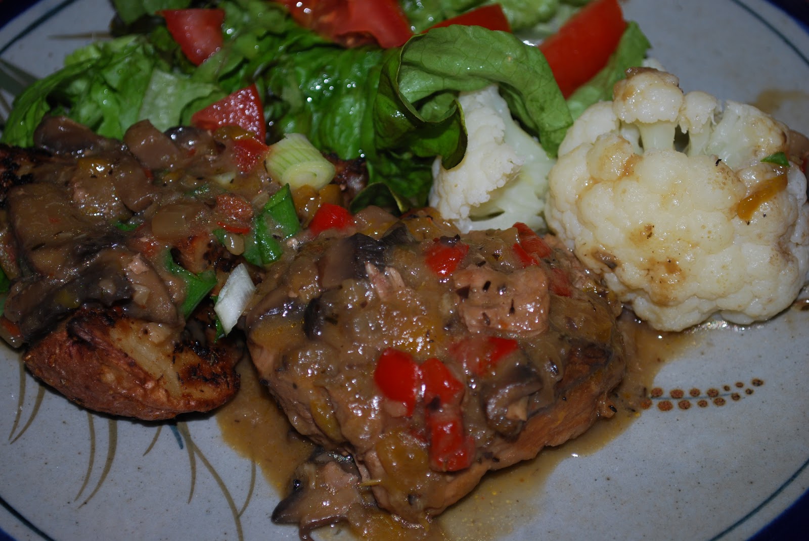 Kiss the Kooks Pork Chops in Portobello Mushroom Sauce